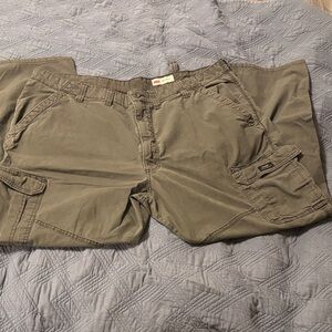 3/$20 Wrangler Men's Khaki Cargo Pants